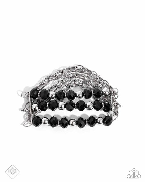 Vicious Vibe Black RS Stretch Bracelet (NOV 2024 Magnificent Musings)